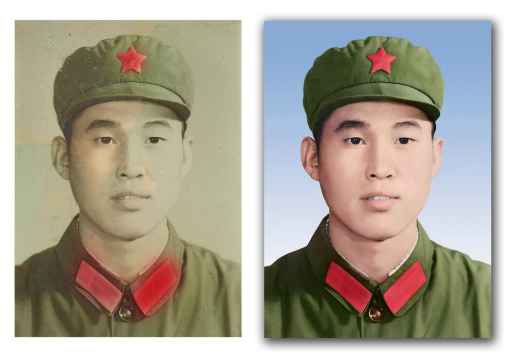 伊宁县破损照片修复-18